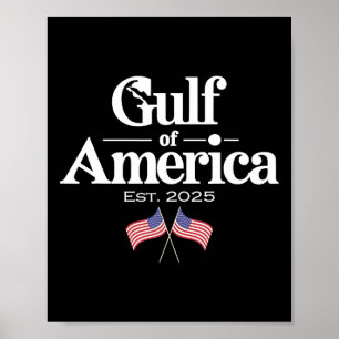 Golf van Verenigde Staten van Amerika EST 2025 USA Poster