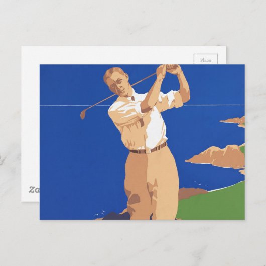 Golf Vancouver Island Canada Briefkaart (Voorkant / Achterkant)