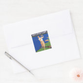 Golf Vancouver Island Canada Vierkante Sticker (Envelop)