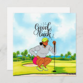 Golf "Veel succes op de baan, Lady Golfer!" (Voorkant / Achterkant)