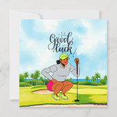 Golf "Veel succes op de baan, Lady Golfer!" (Voorkant)