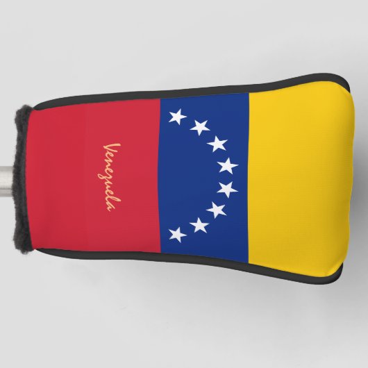 Golf, Venezuela en Golf-Hoesjes Golfheadcover (Voorkant)
