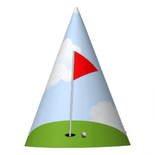 Golf Verjaardag Feesthoedjes