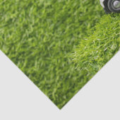 Golf Verjaardag golfkar op groen Tissuepapier (Detail)