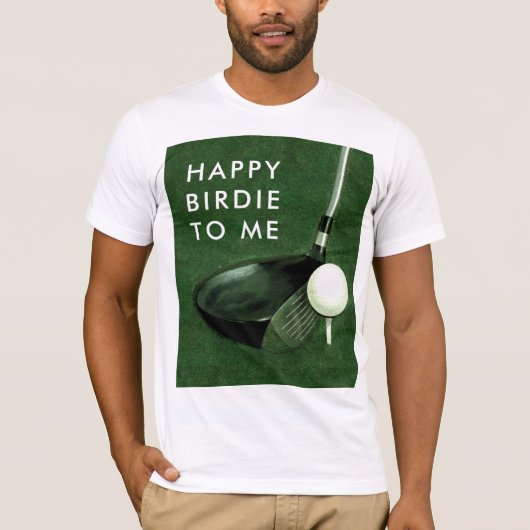 Golf Verjaardag T-shirt (Voorkant)