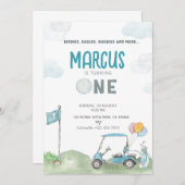 Golf Verjaardag Uitnodiging Jongen Sjabloon Golfba