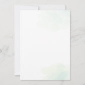 Golf Verjaardagsfeest Uitnodiging (Achterkant)