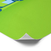 Golf Verjaardagsfeestje Welkomstbord Poster (Hoek)