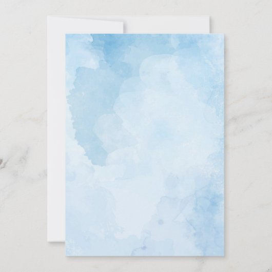 Golf verjaardagsfeestuitnodiging elke leeftijd kaart (Achterkant)