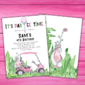 Golf verjaardagsuitnodiging Golf verjaardagsfeestj Kaart