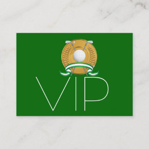 Golf VIP Kaart - SRF Visitekaartje