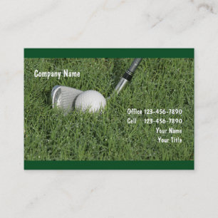 Golf Visitekaartje