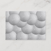 Golf Visitekaartje (Achterkant)