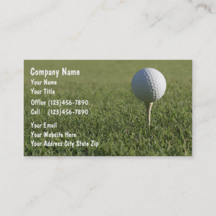 Golf Visitekaartjes