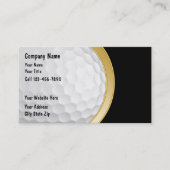 Golf Visitekaartjes (Voorkant)