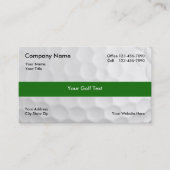 Golf Visitekaartjes (Voorkant)