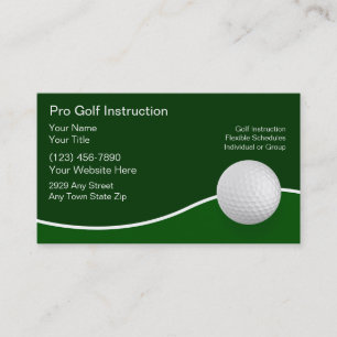 Golf Visitekaartjes