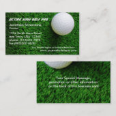 Golf Visitekaartjes (Voorkant / Achterkant)