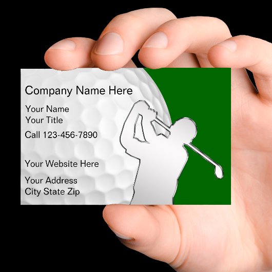 Golf Visitekaartjes