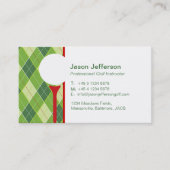 Golf-visitekaartjes Visitekaartje (Voorkant)