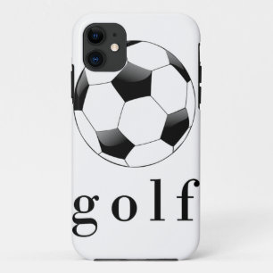 Golf Voetbal Funny Sport T-Shirt Case-Mate iPhone Case