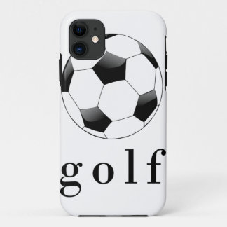 Golf Voetbal Funny Sport T-Shirt Case-Mate iPhone Case