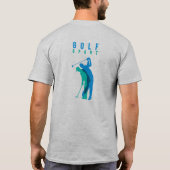 Golf | Volwassenen T-shirt (Achterkant)