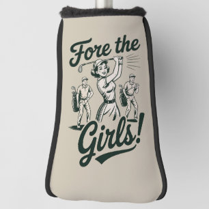 Golf voor de meisjes Schattig grappig golfen dames Golfheadcover