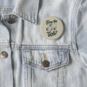 Golf voor de meisjes Schattig grappig golfen dames Ronde Button 5,7 Cm (In situ)