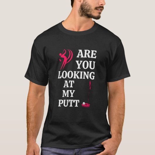 Golf voor Mannen - Amerikaanse korte hoes - Droog T-shirt (Voorkant)