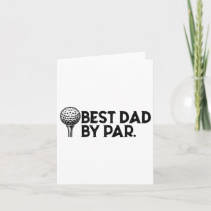 Golf voor papa Beste papa bij Par Vaderdag Golf 1  Kaart