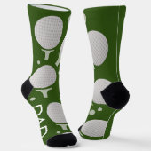 Golf voor papa vadersdag cadeaus sokken (Gebogen)
