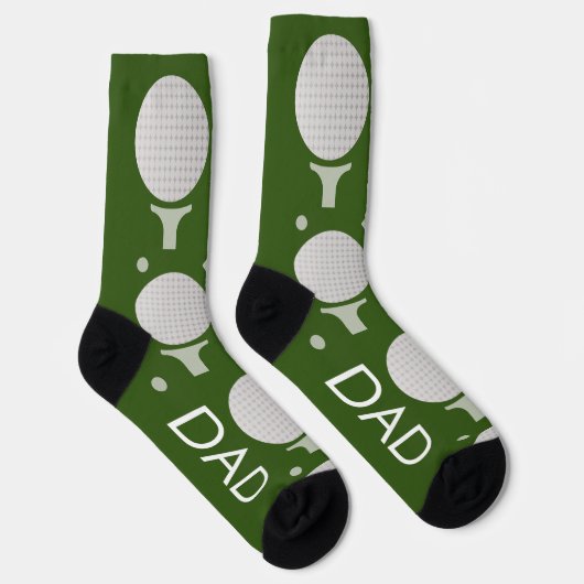 Golf voor papa vadersdag cadeaus sokken (Rechts)
