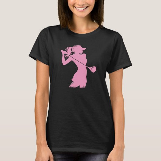Golf voor vrouwen, Golfer T-shirt (Voorkant)