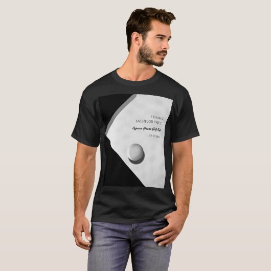 Golf vrijgezellenfeest- Golfers - Golfvrienden T-shirt (Voorkant volledig)