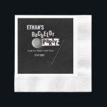 Golf vrijgezellenfeest - Golfers Party speels grap Servet<br><div class="desc">Voeg een vleugje verfijning toe aan uw golf vrijgezellenfeest met deze aangepaste servetten, ontworpen om uw eet- en verfrissingservaring te verbeteren. Geef je golf vrijgezellenfeest een gevoel van elegantie en verfijning met deze aangepaste servetten. Of u nu van een ontspannen maaltijd geniet of een toast brengt op de aanstaande bruidegom,...</div>