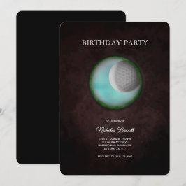 Golf vrijgezellenfeest - Golfreis Classic Minimal Kaart