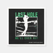 Golf vrijgezellenfeest grappig laatste gat dat hij servet (Voorkant)