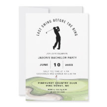 Golf vrijgezellenfeest