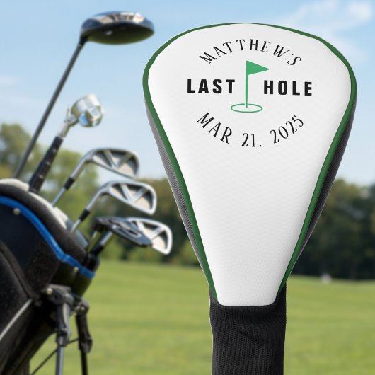 Golf vrijgezellenfeest Laatste Hole Golfheadcover
