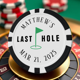 Golf vrijgezellenfeest laatste hole poker chips