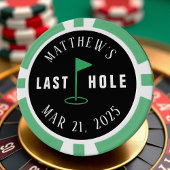 Golf vrijgezellenfeest laatste hole poker chips