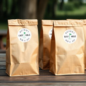 Golf vrijgezellenfeest Laatste Hole Ronde Sticker