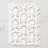 Golf Vrijgezellenfeest laatste swing Kaart (Achterkant)