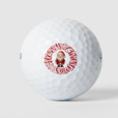 Golf Vrolijk kerstcadeau voor golfer Golfballen (Voorkant)
