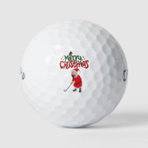 Golf Vrolijk Kerstfeest met Sinterklaas voor golfe