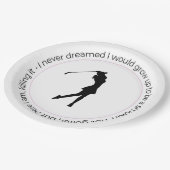 Golf vrouw Bord (Gekanteld)