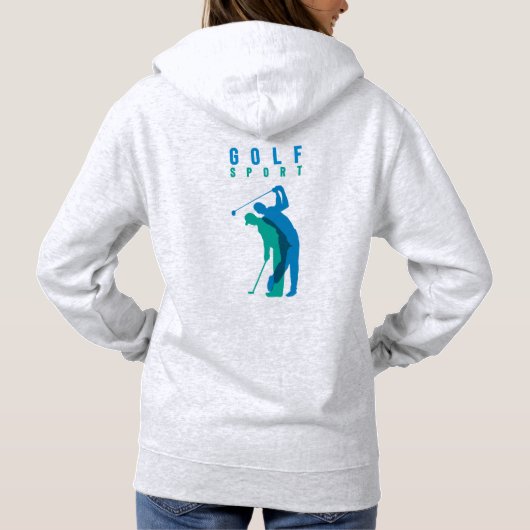Golf | Vrouwen Hoodie (Achterkant)