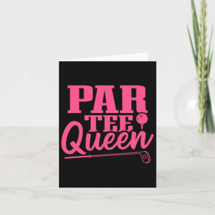 Golf Vrouwen Par Tee Queen Golfclubs Golf Golf Spe Kaart
