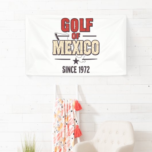 Golf Vrouwen Sociale Club Bloemen Spandoek (Insitu)